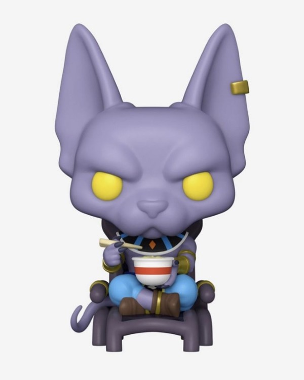 Beerus (Eating Noodles), Dragon Ball Super, Funko Toys, Hot Topic, Pre-Painted